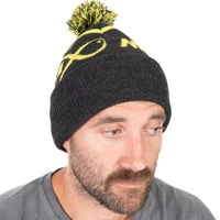 Matrix Lime & Grey Bobble Hat